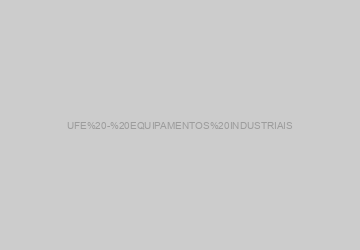 Logo UFE - EQUIPAMENTOS INDUSTRIAIS